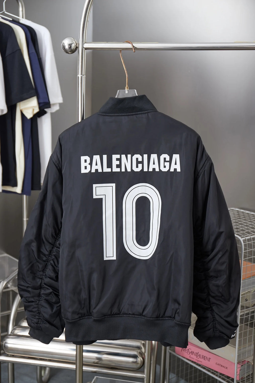 Embroidered baseball flying cotton jacket