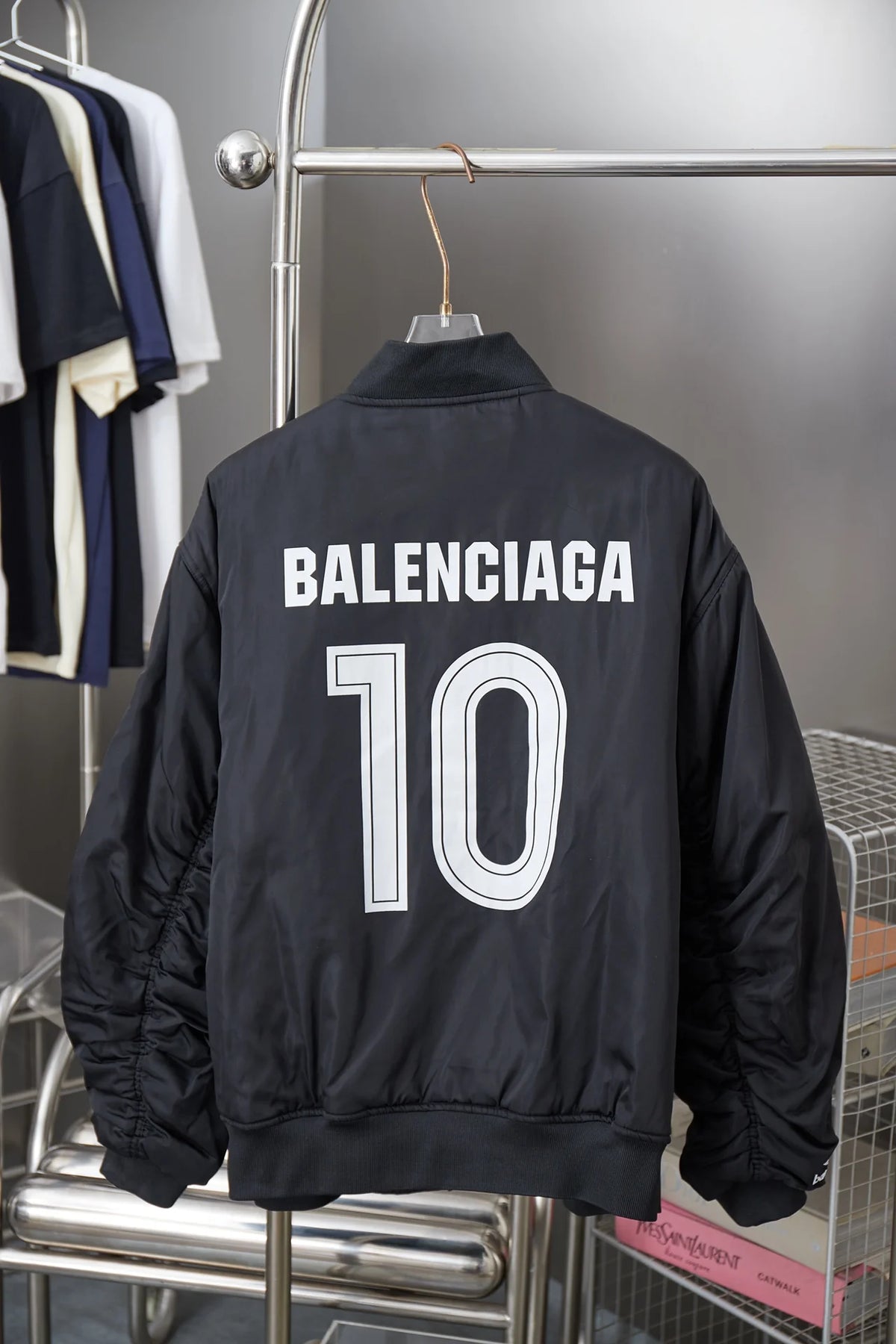 Embroidered baseball flying cotton jacket