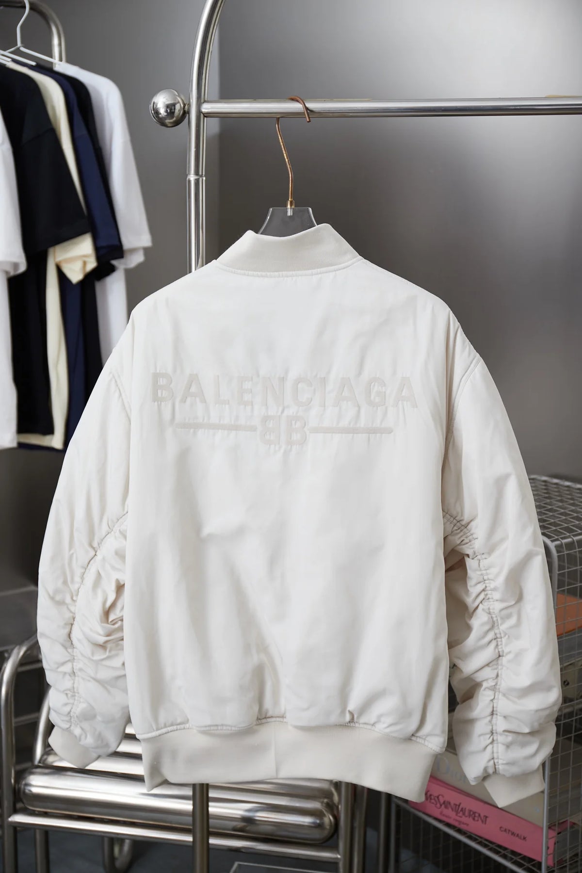 Embroidered baseball flying cotton jacket