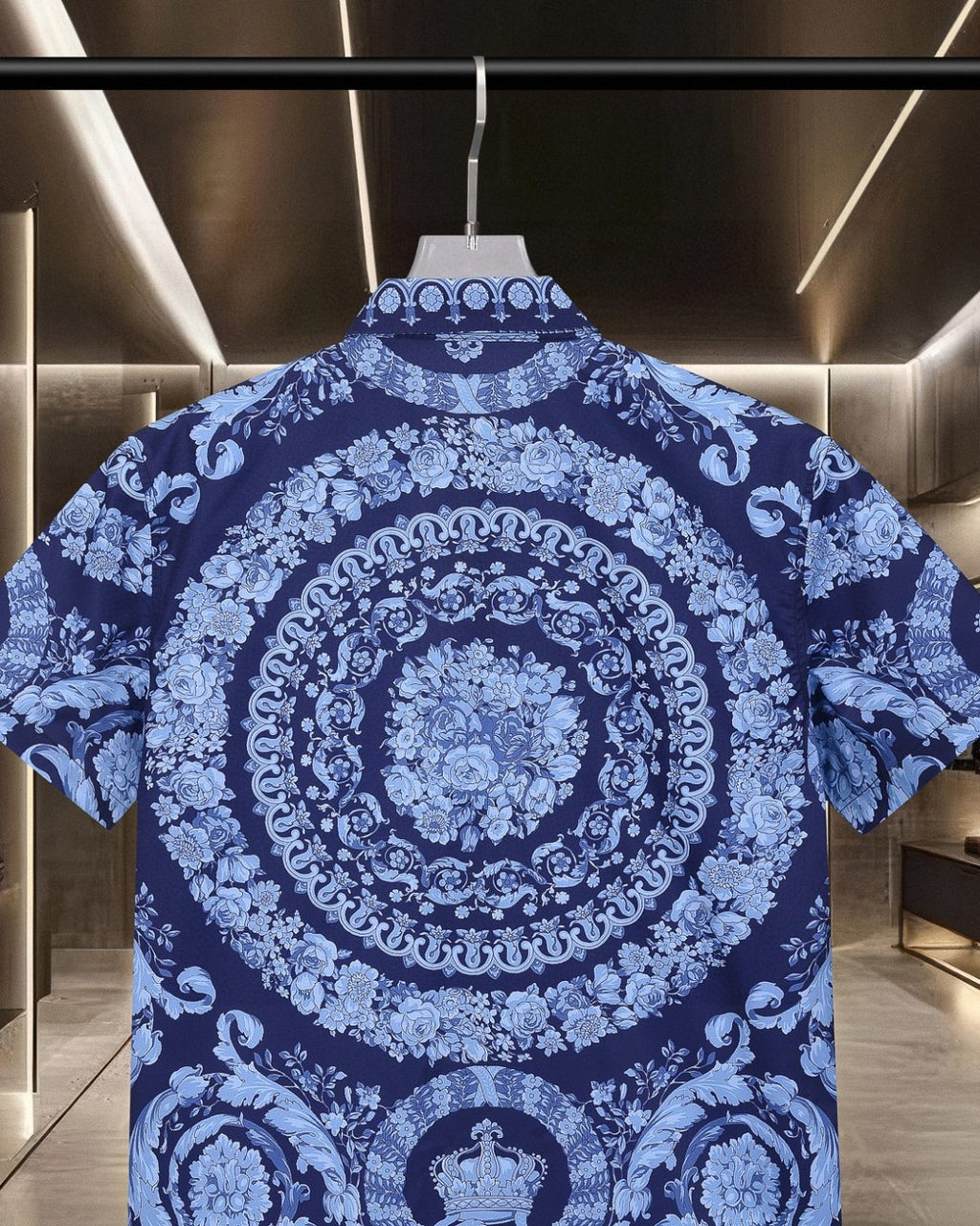 Palace style digital printed short sleeved shirt