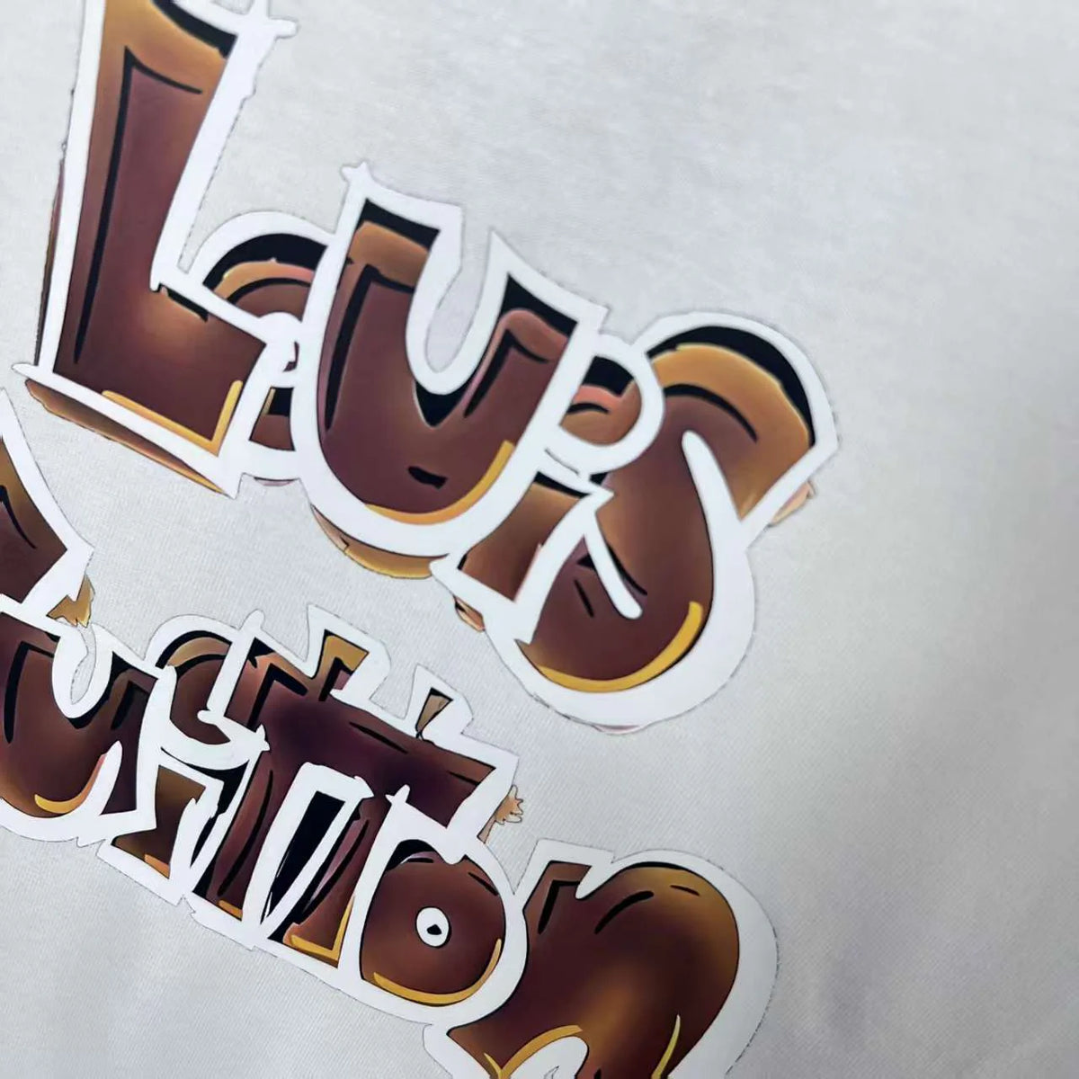 Color blocked offset letter hoodie