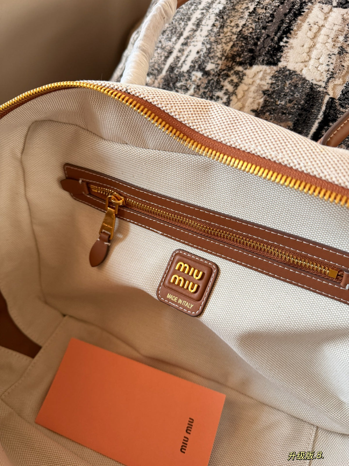 New canvas briefcase