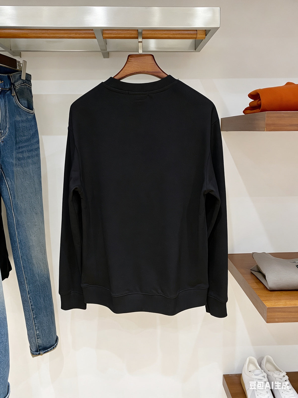 Early spring latest long sleeved round neck sweatshirt 11