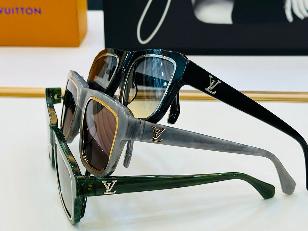 Retro square sunglasses