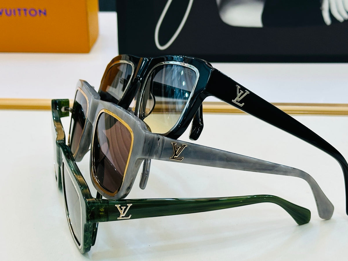 Retro square sunglasses