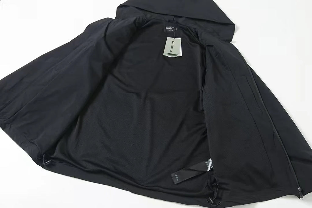New printed hooded jacket