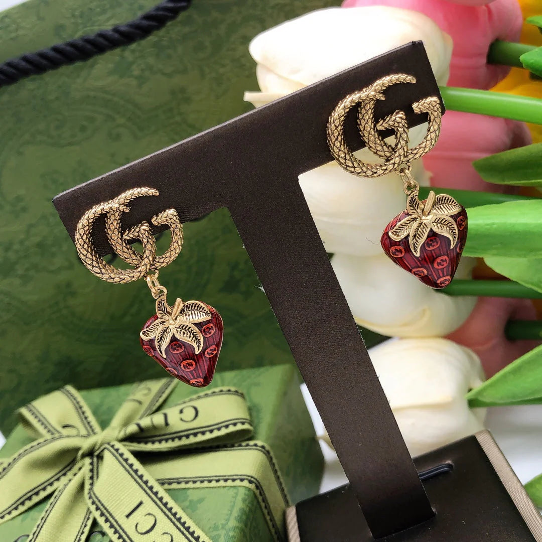 Strawberry Earring