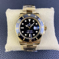 C-Factory -Black - Yellow gold 904L Steel - Automatic - 41mm