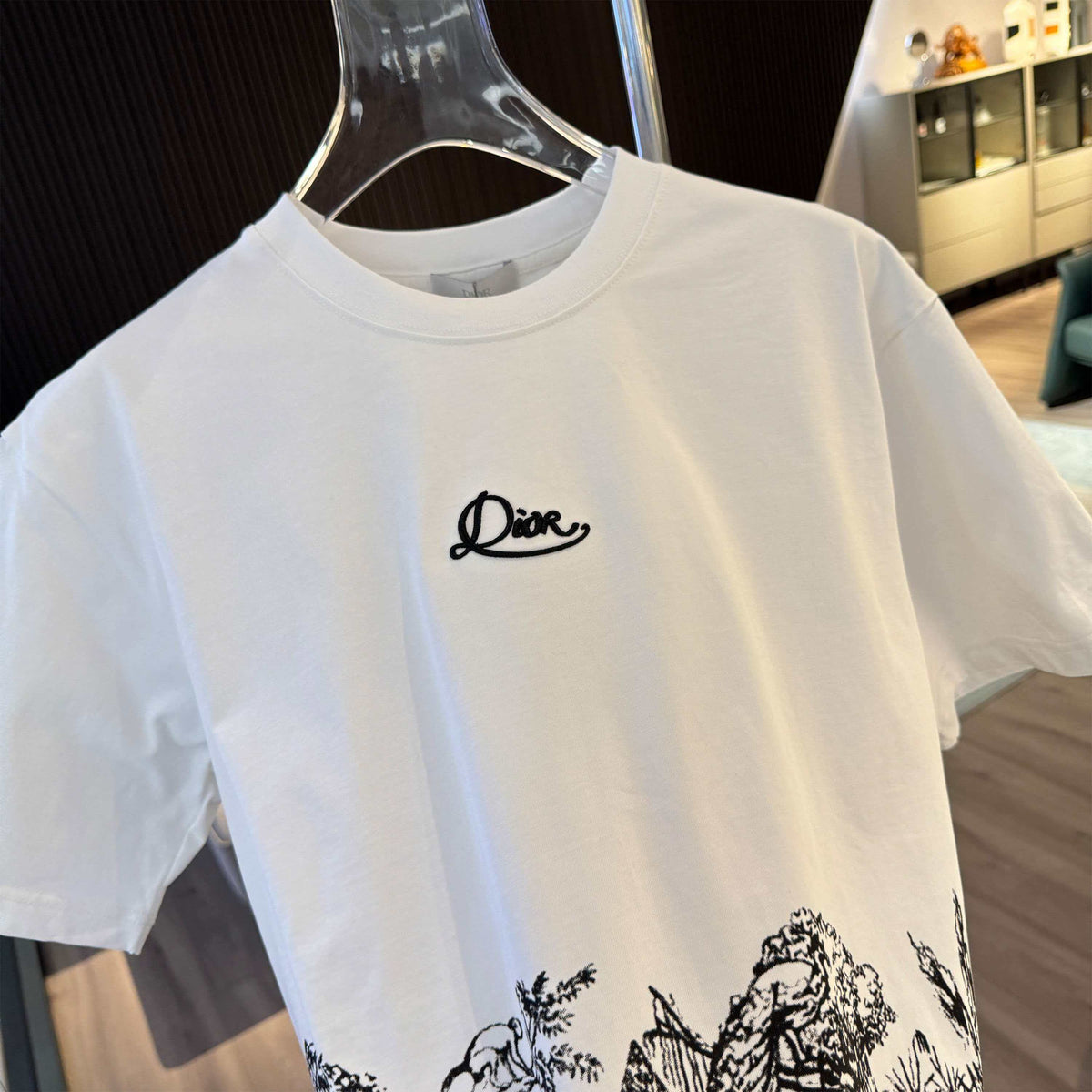 26ss new embroidered short sleeved shirt