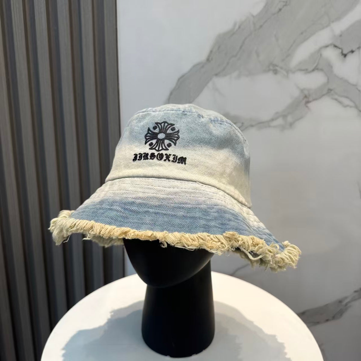 New denim fisherman hat