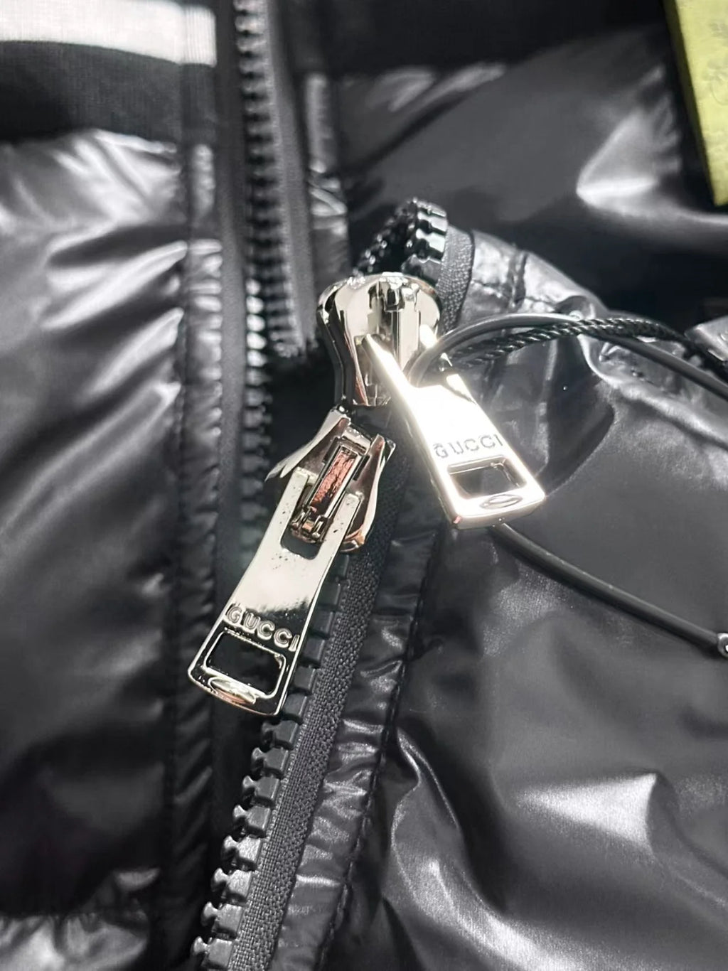 New standing collar woven down jacket