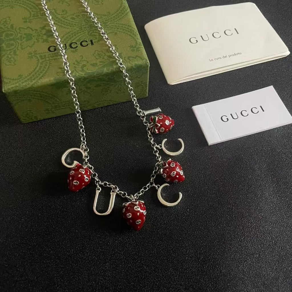 New Strawberry Necklace