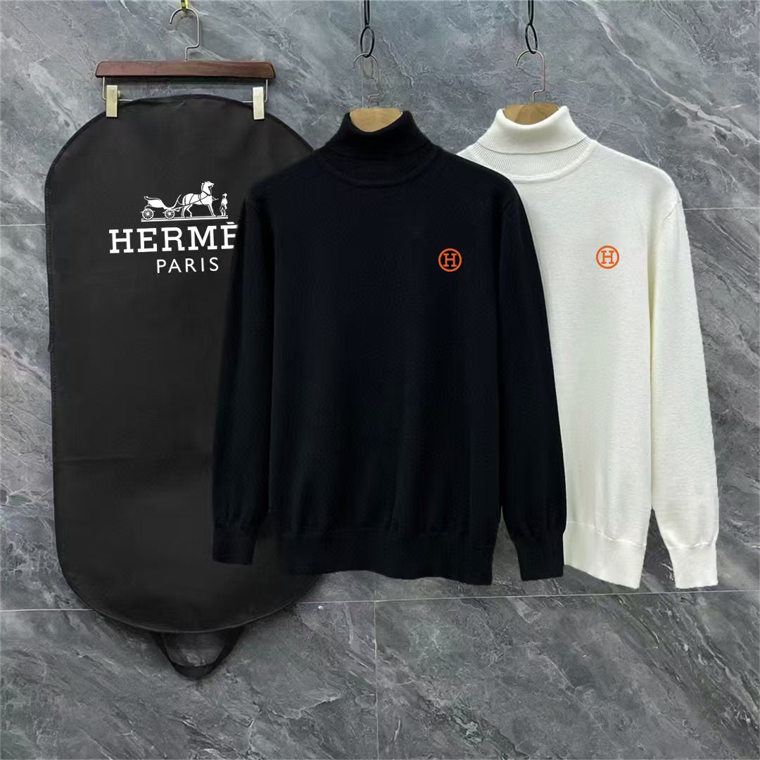 New logo high neck sweater