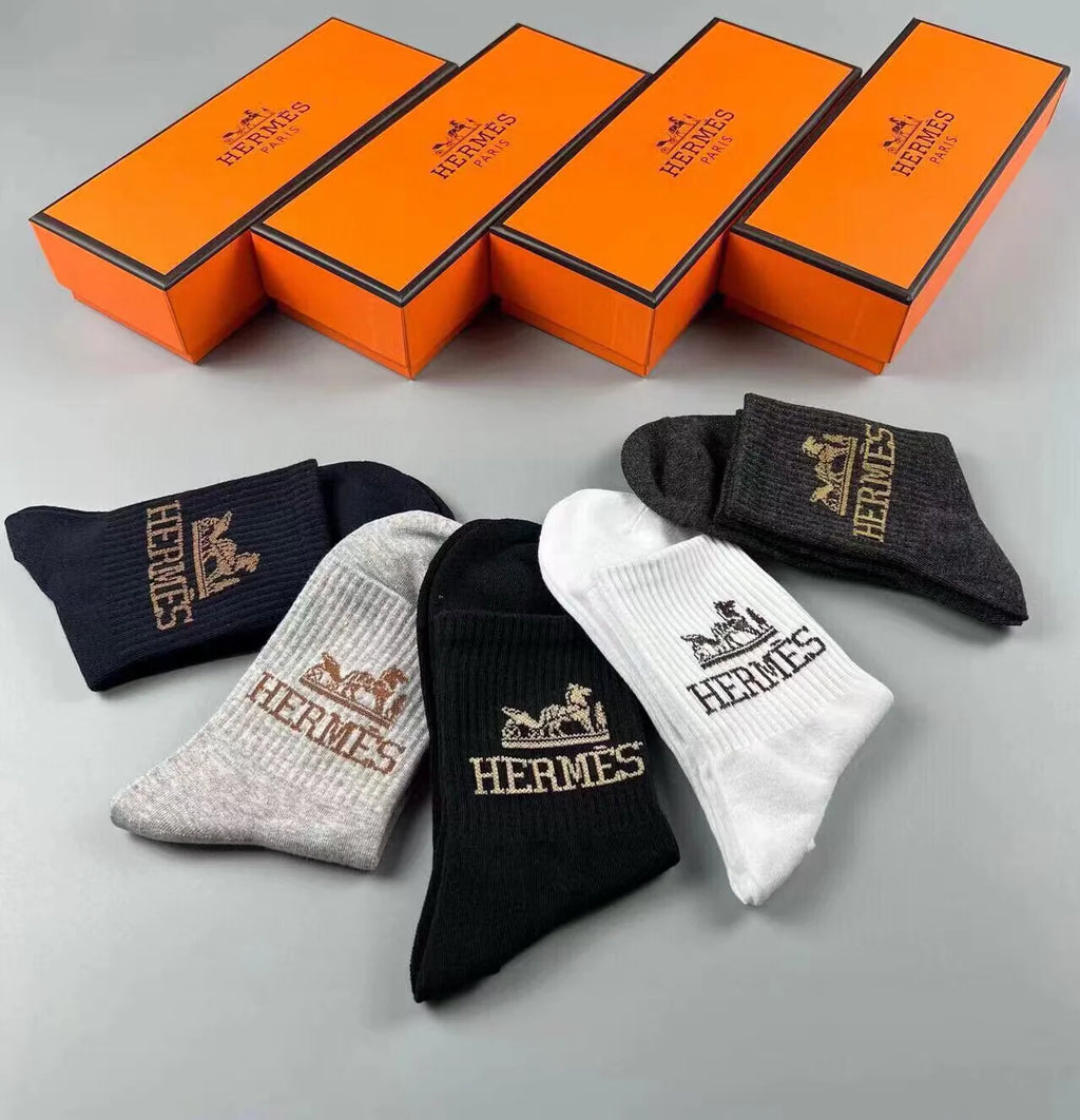 New jacquard classic socks