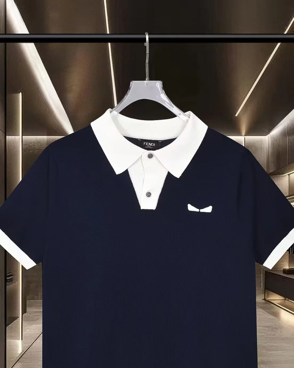 New Knitted Short Sleeve Polo Shirt