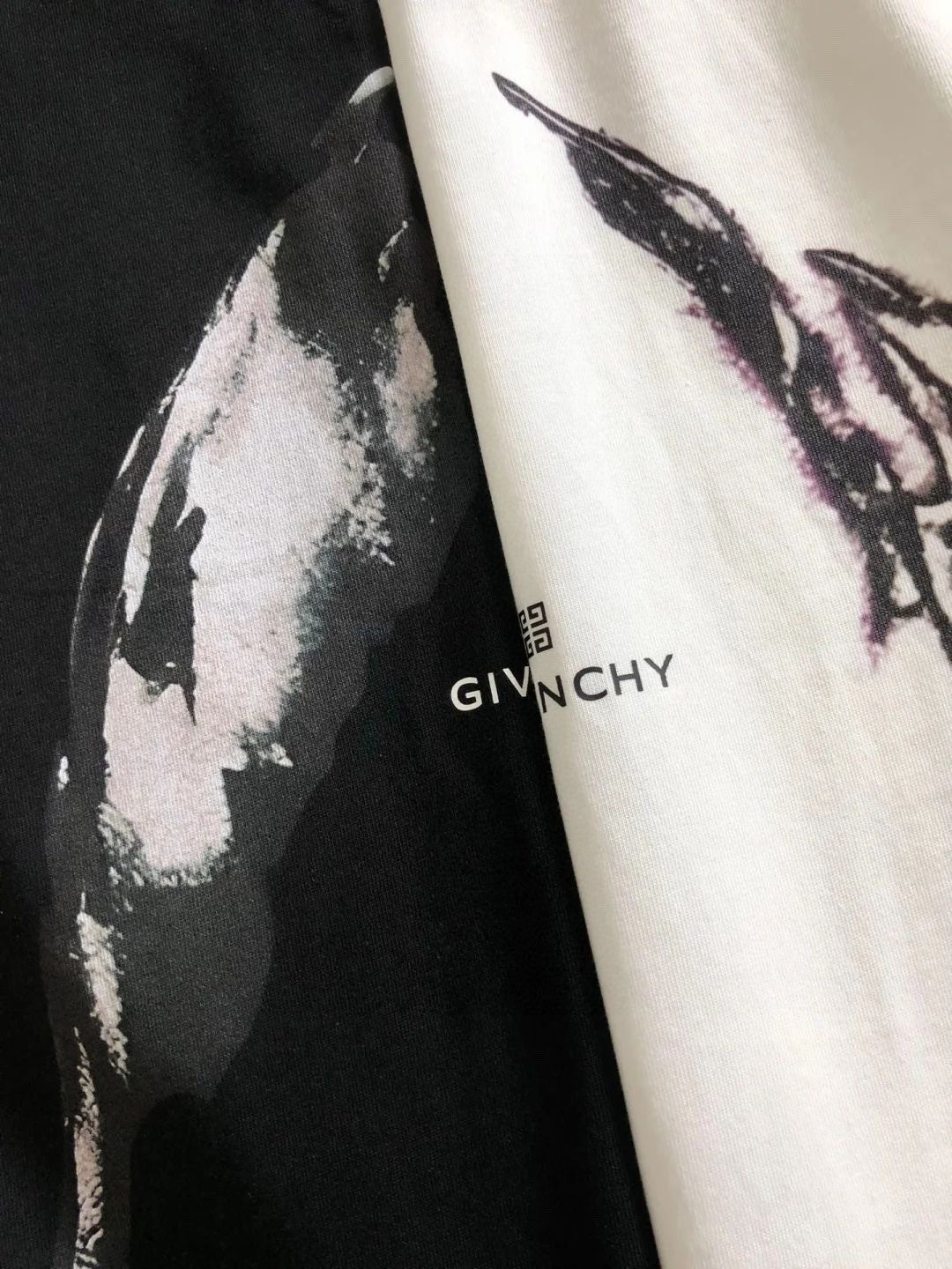 New shark graffiti printed round neck pullover casual hoodie