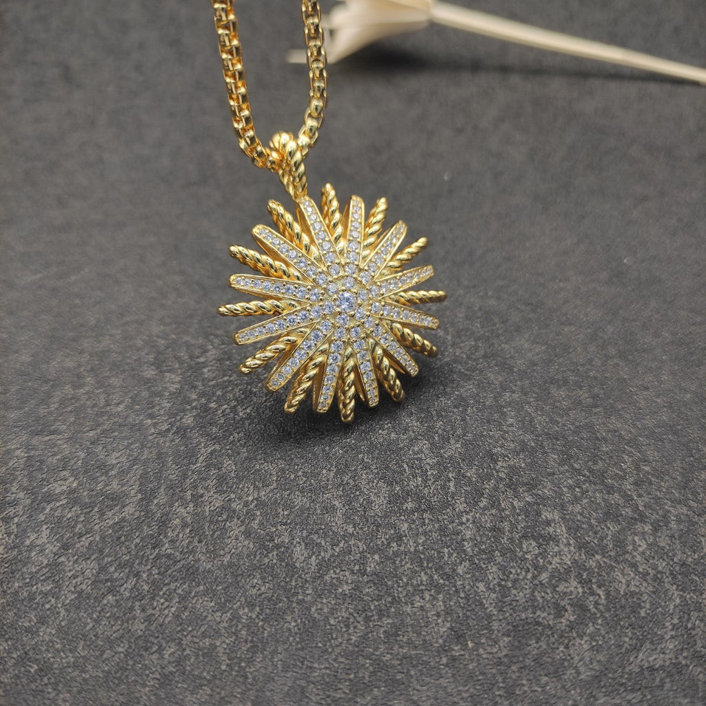 Sunflower Starry Sky Necklace