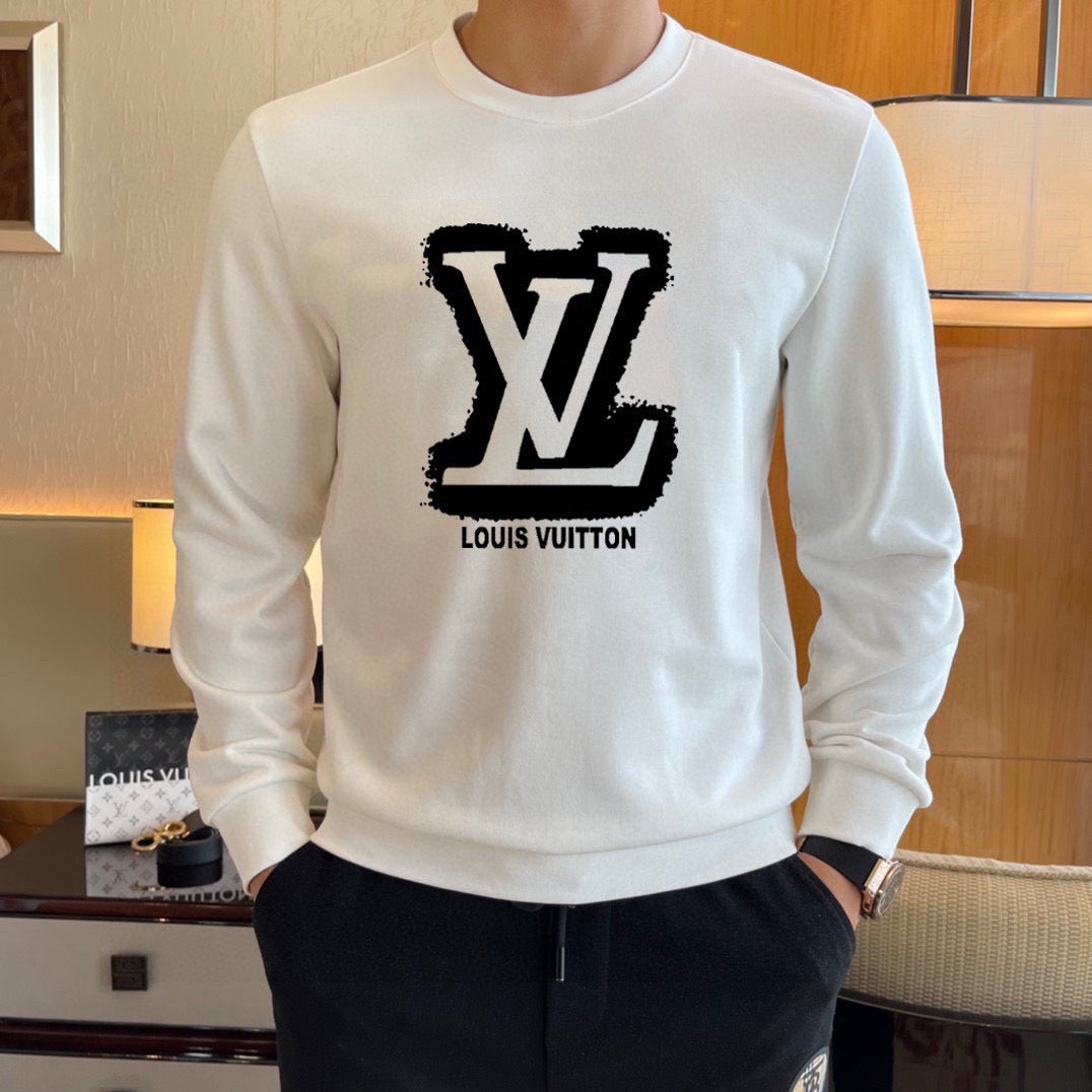 New long sleeved round neck sweatshirt 7