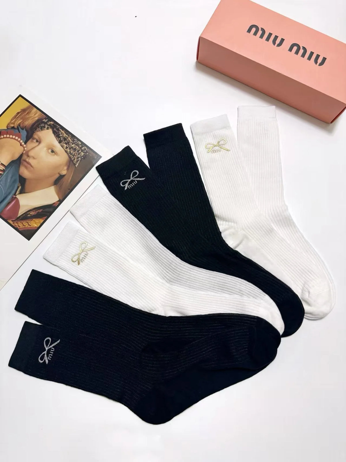 New letter tube socks
