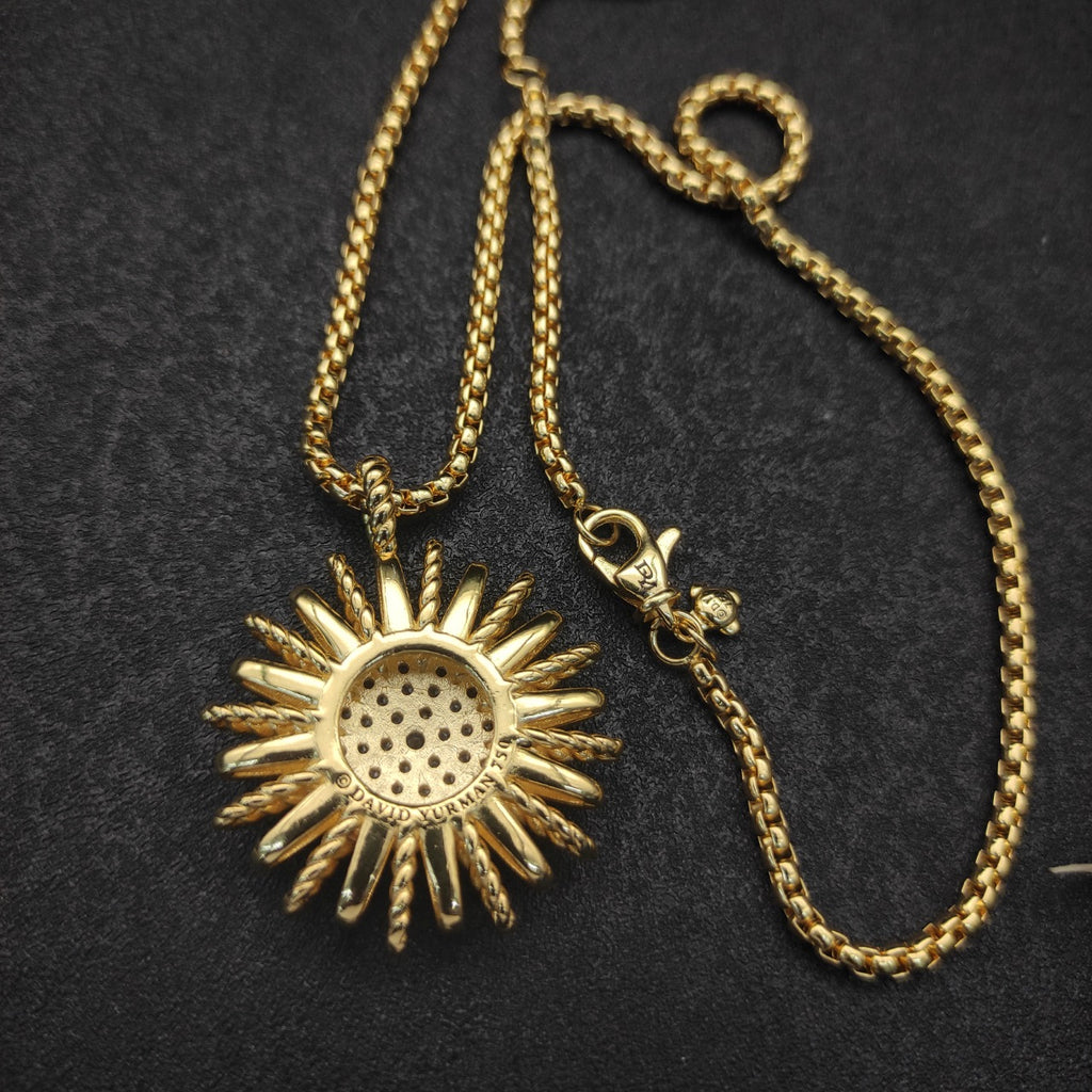 Sunflower Starry Sky Necklace