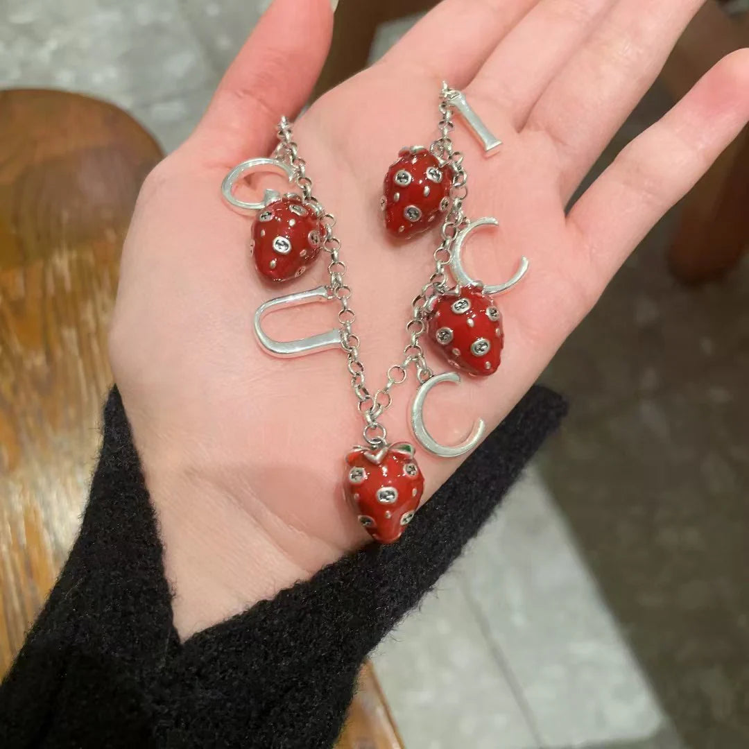 New Strawberry Necklace
