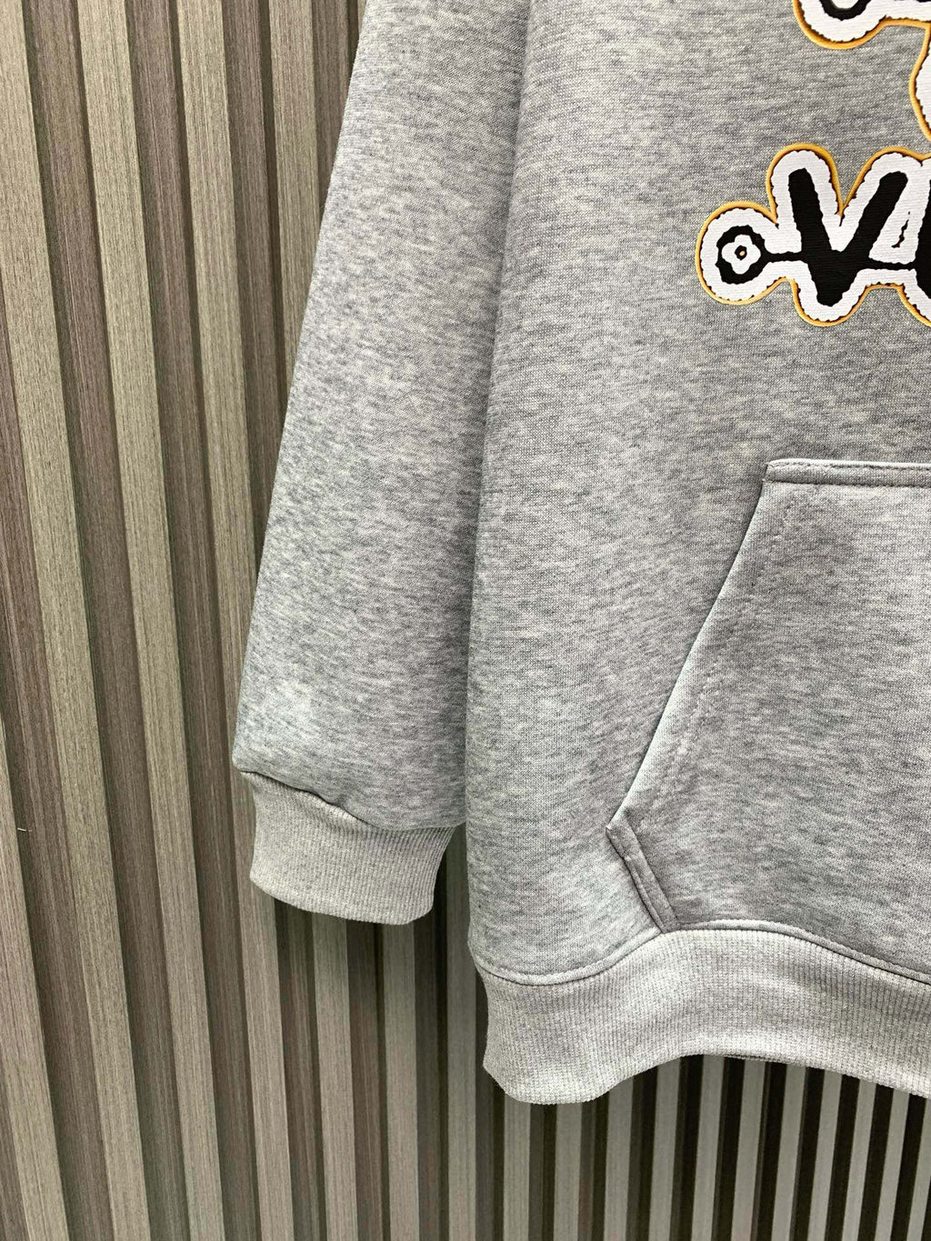 Double stranded cotton hoodie