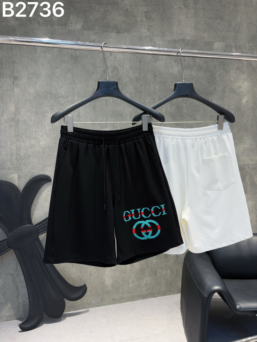 New Knitted Zhe Bian Shorts -5