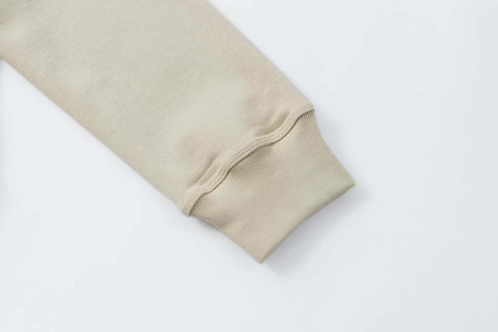 Cloth covered hooded jacket
