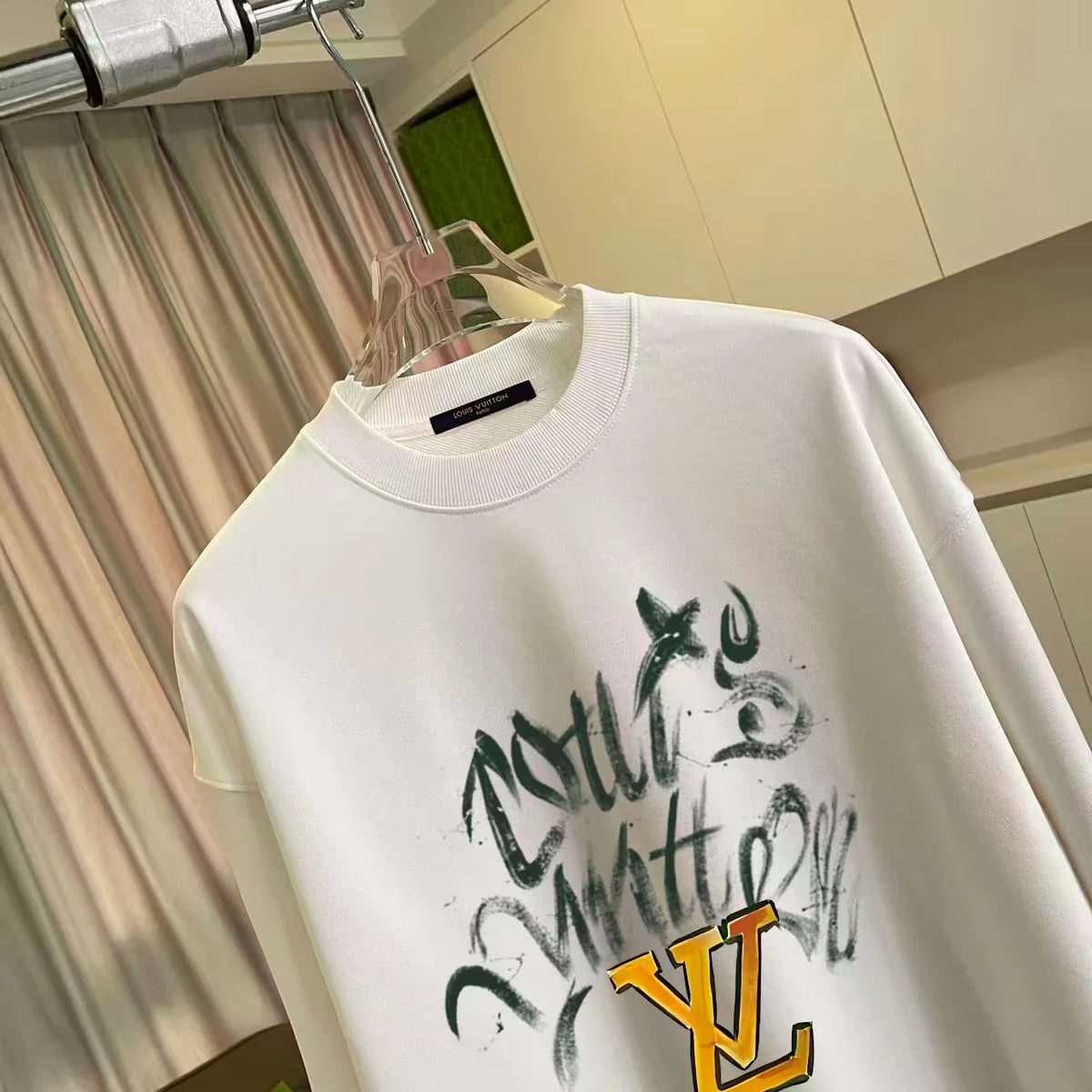 New printed letter hoodie