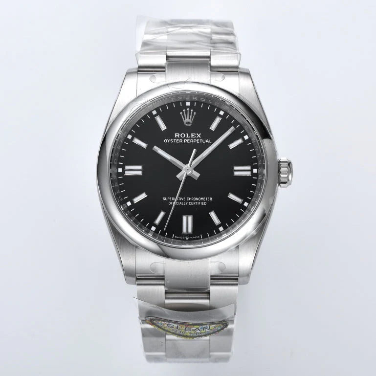 C-Factory - Black - Silver 904L Steel- Automatic - 41mm
