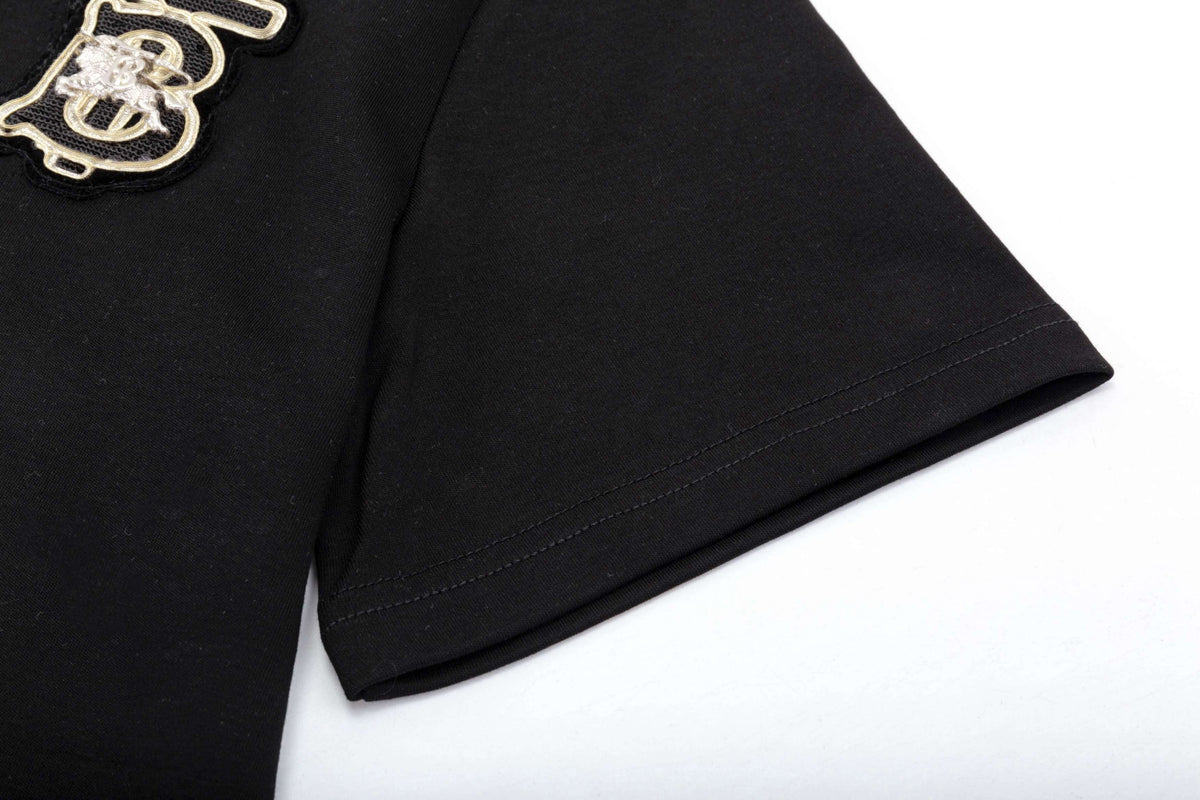 Classic Embroidery Pattern T Shirt