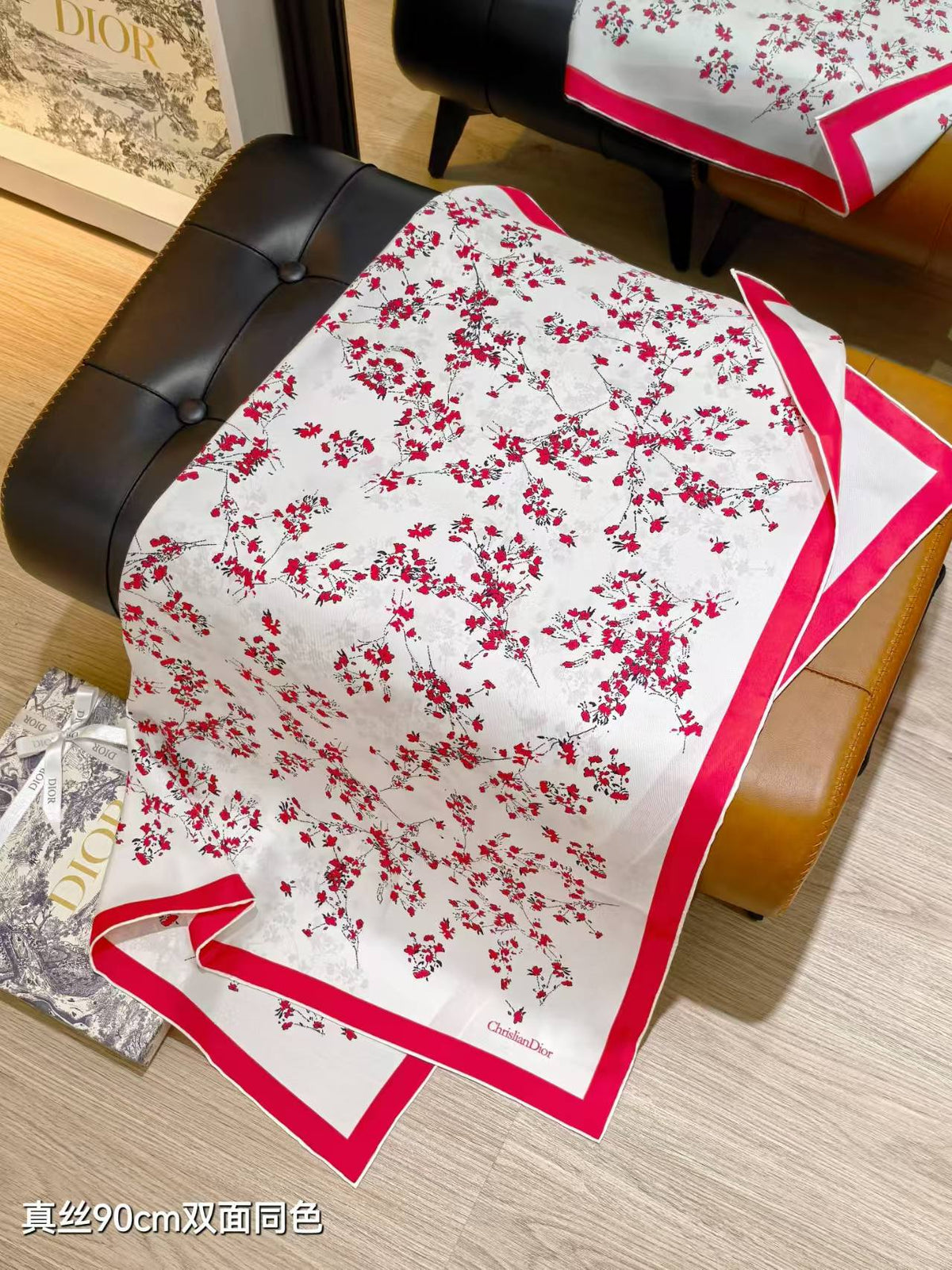 New double-sided same color scarf