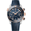 Chronograph - Selfwinding- Blue Leather -  Automatic - 45.5mm