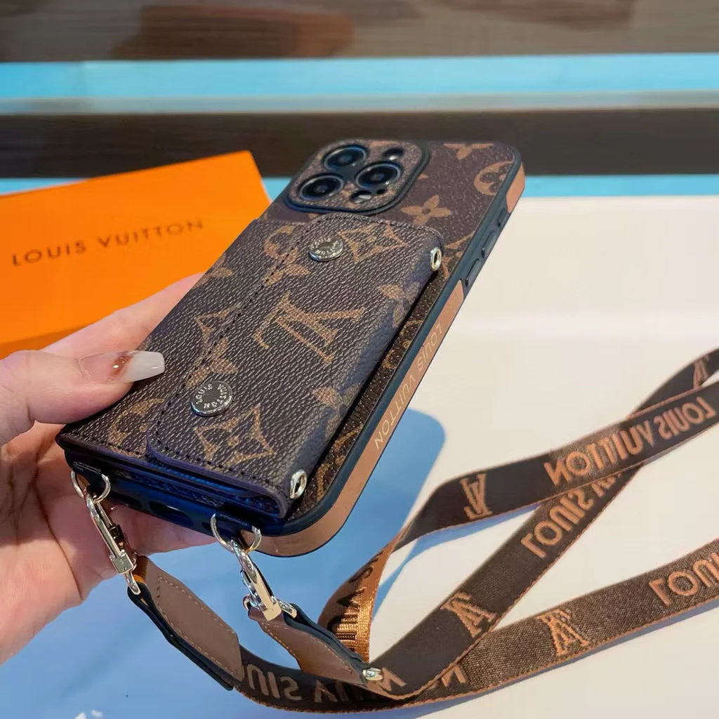 Crossbody card bag phone case