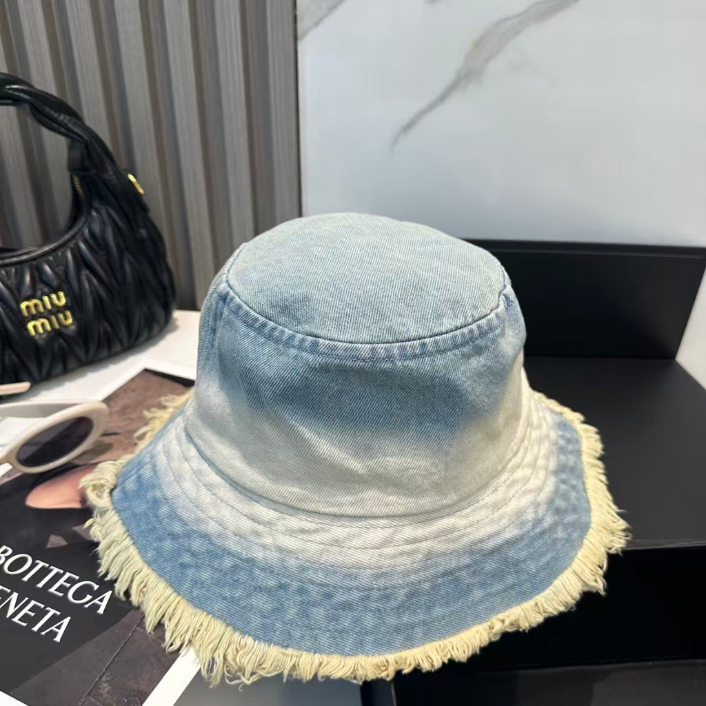 New denim fisherman hat