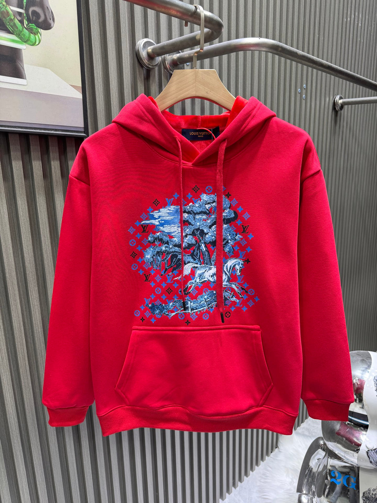 New Year's hooded sweatshirt