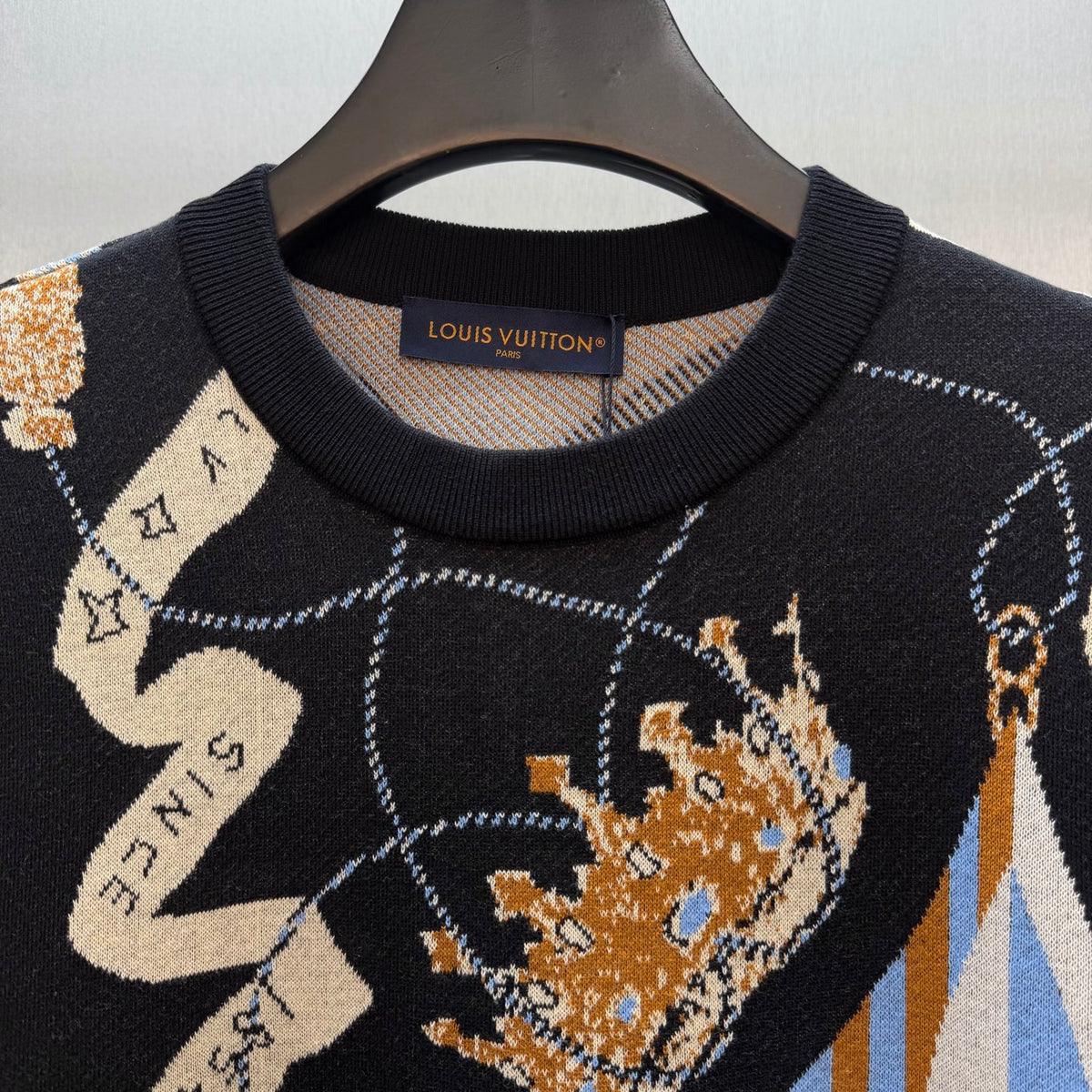 Navigation Totem Short Sleeve Knitted Shirt