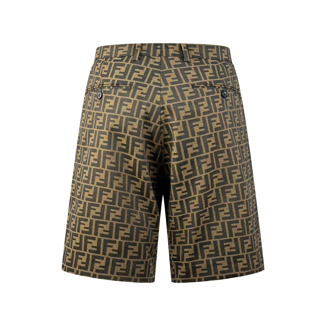 Presbyopia printed shorts