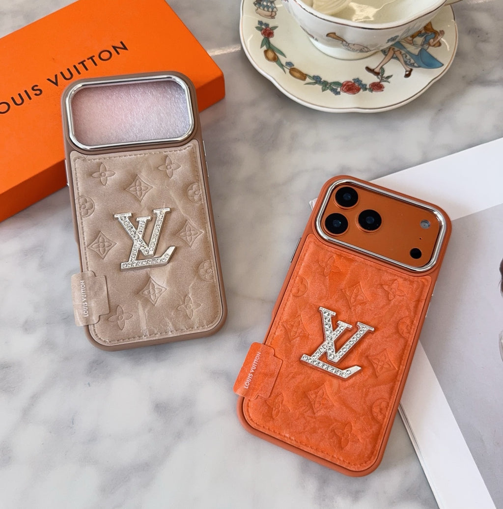 All inclusive lychee patterned phone case