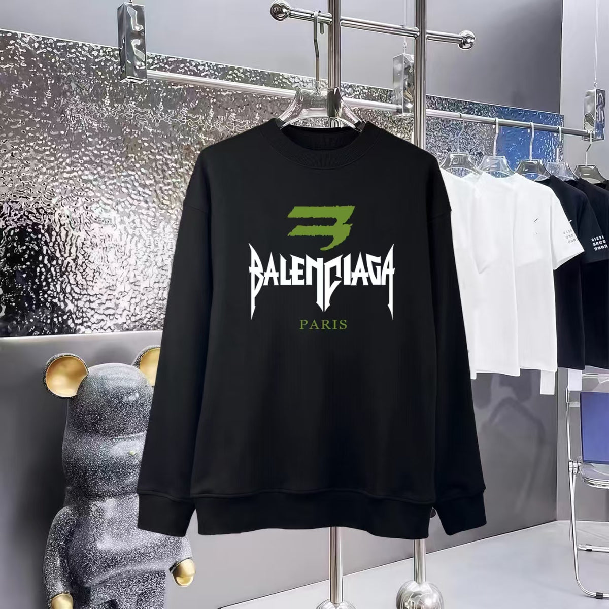 Letter printed hoodie