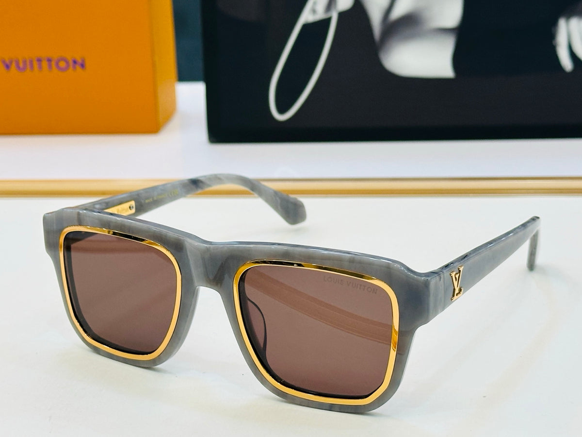 Retro square sunglasses