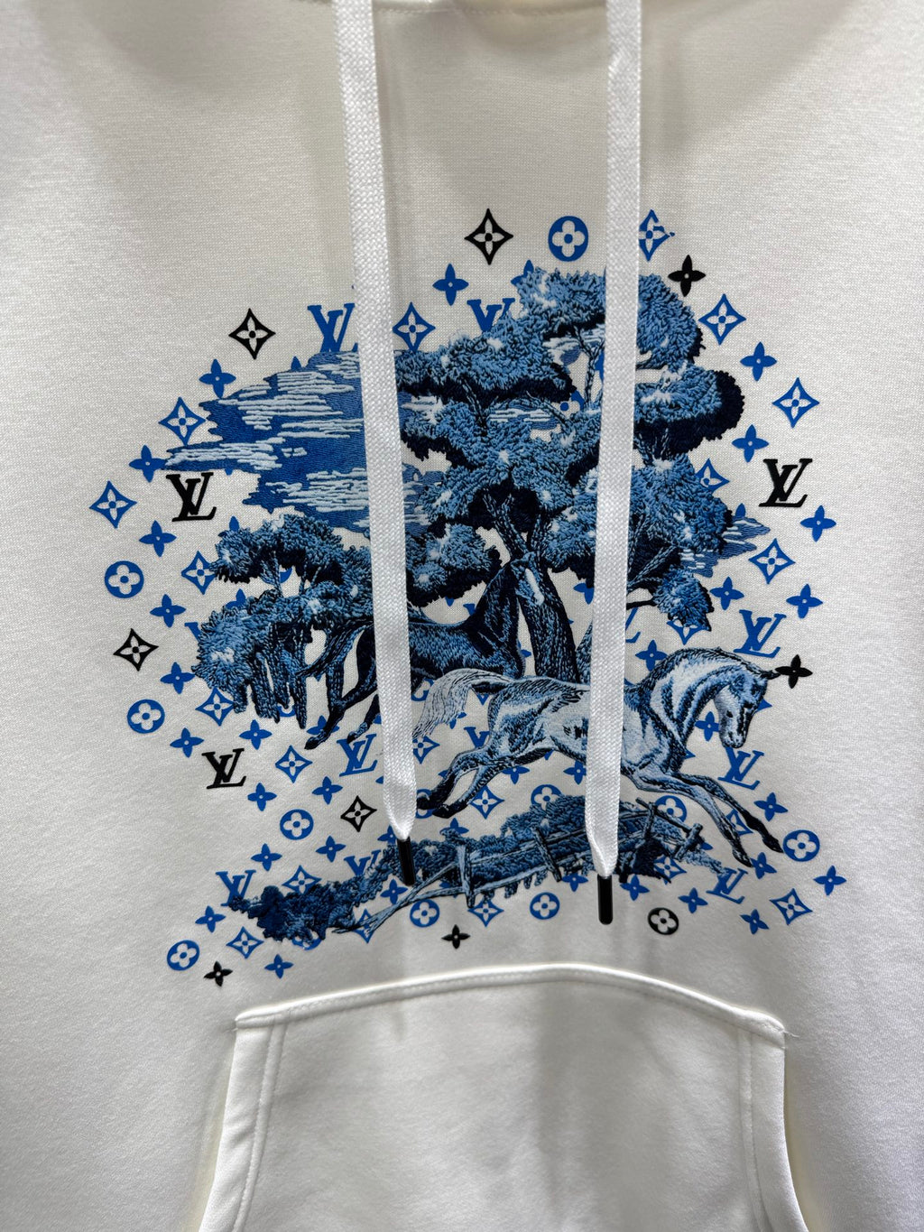 New Year's hooded sweatshirt