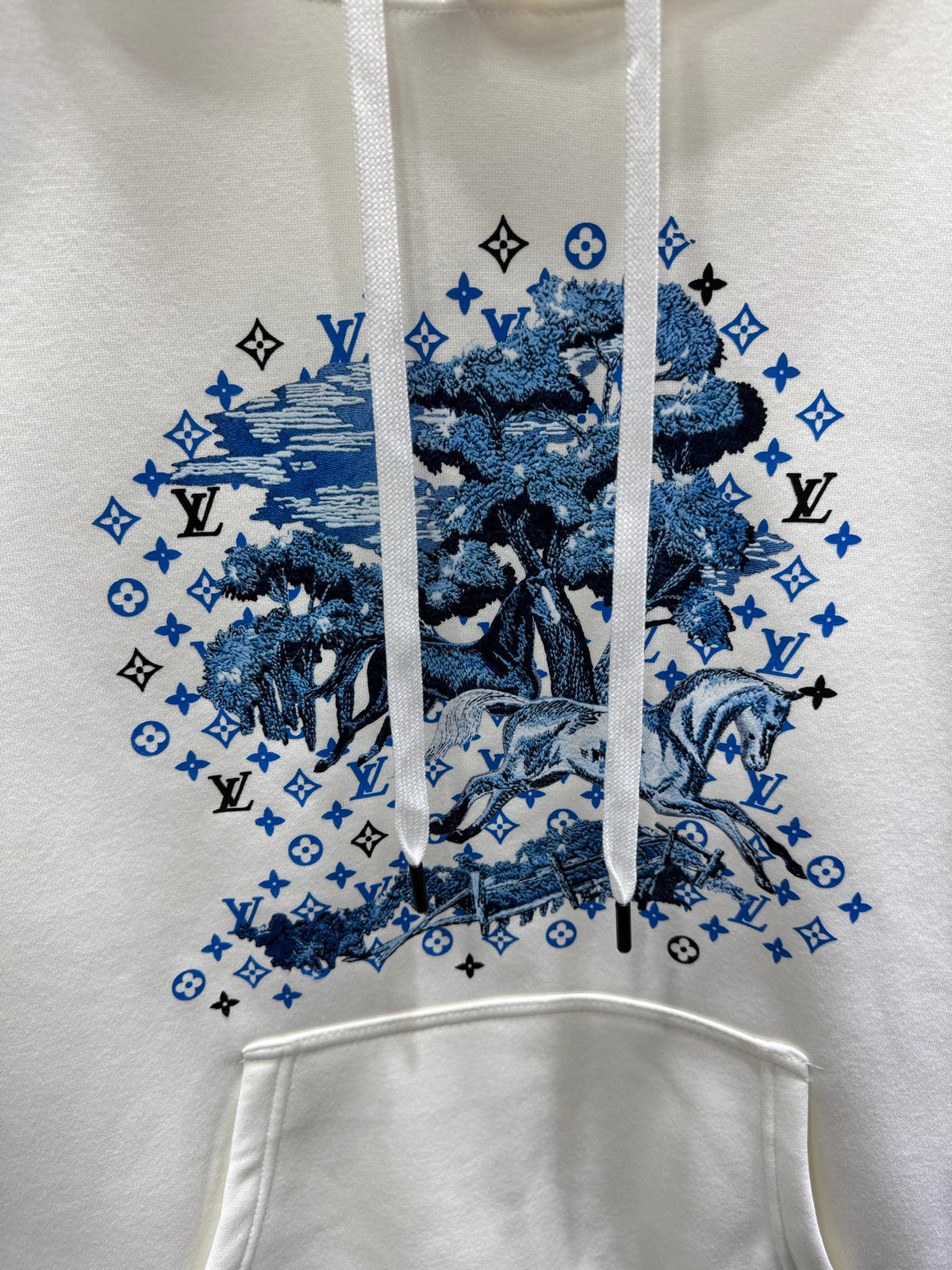 New Year's hooded sweatshirt