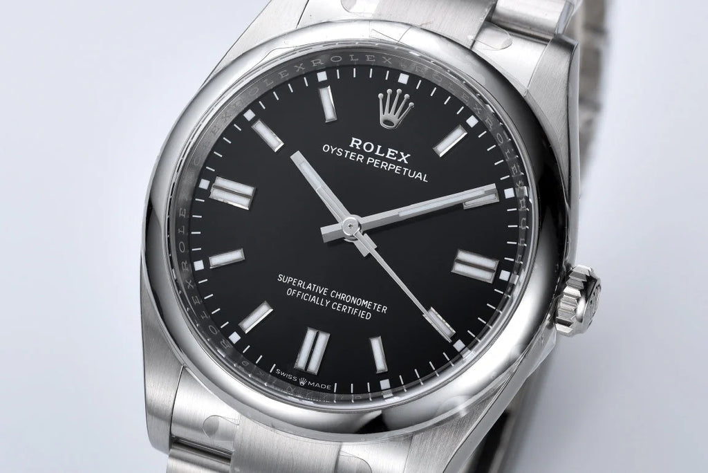 C-Factory - Black - Silver 904L Steel- Automatic - 41mm