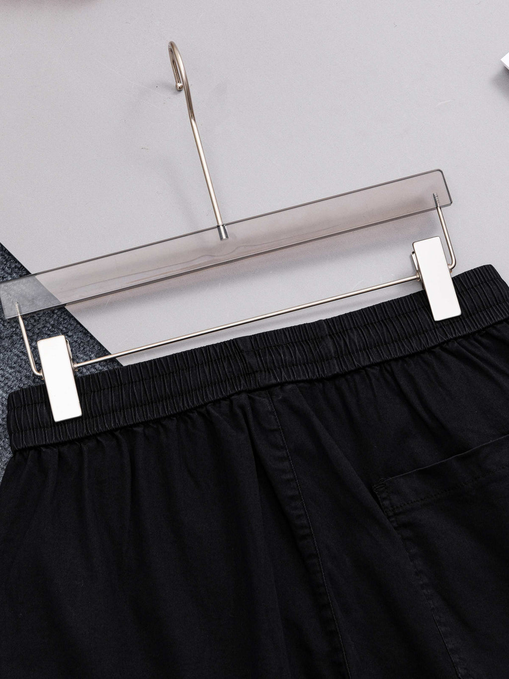 New washing process thin denim shorts
