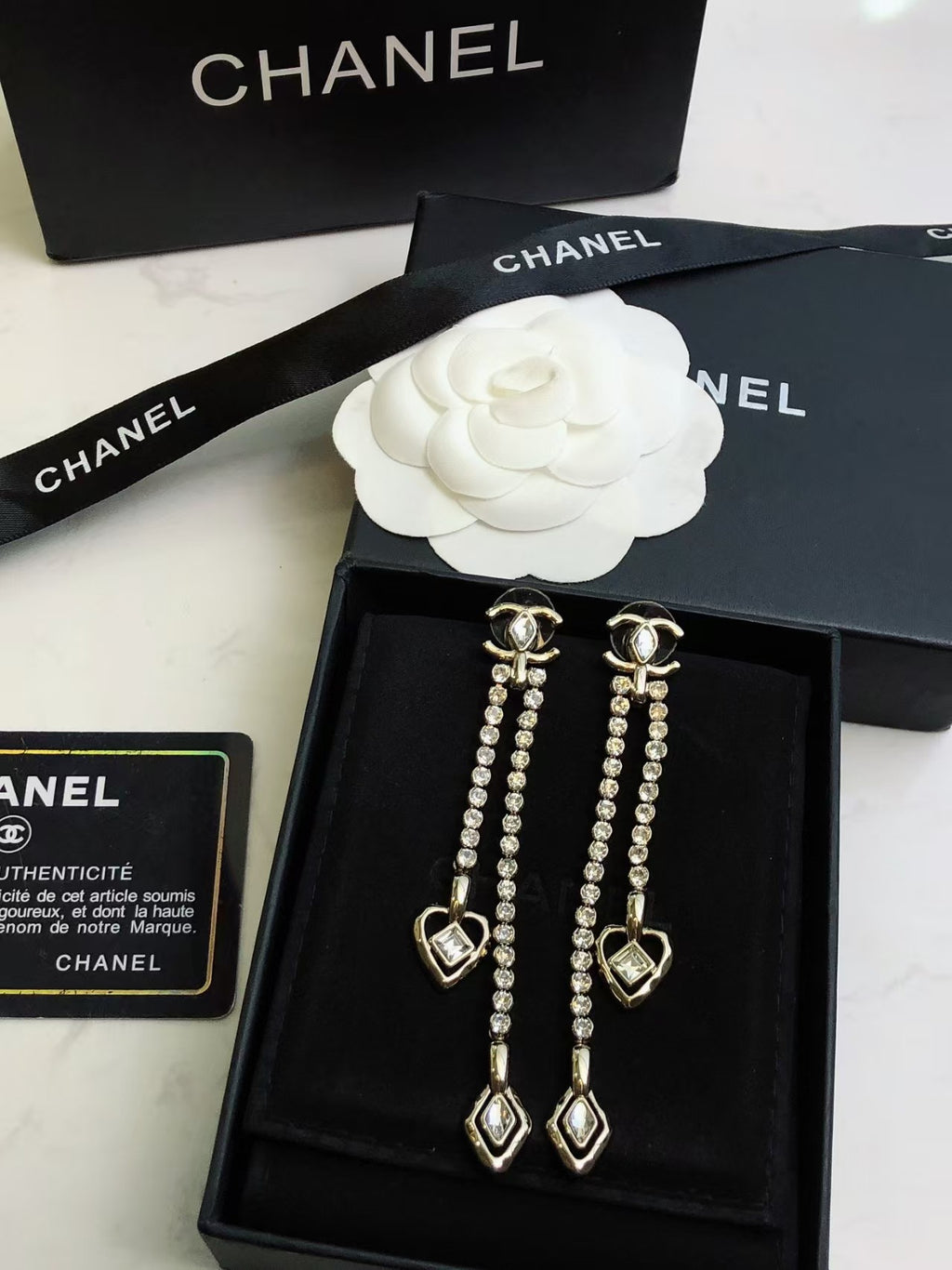 New pearl earrings