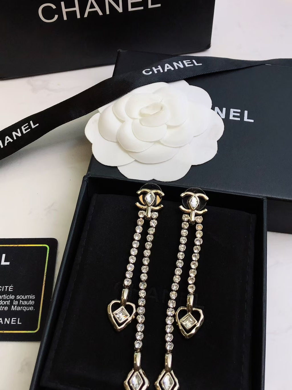 New pearl earrings