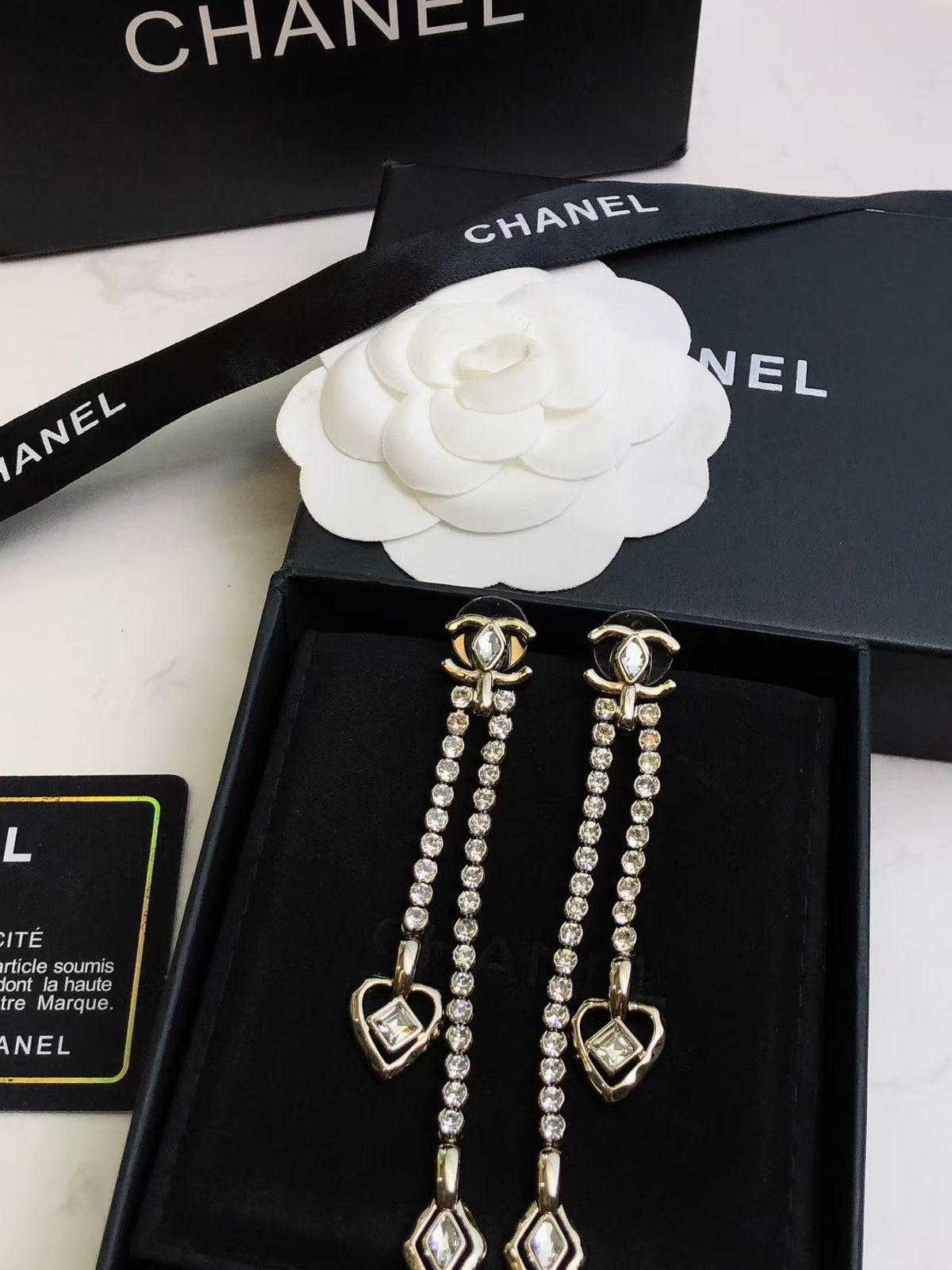 New pearl earrings