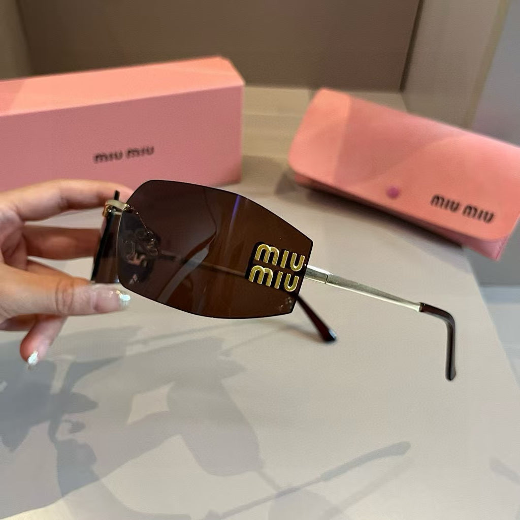 New frameless sunglasses
