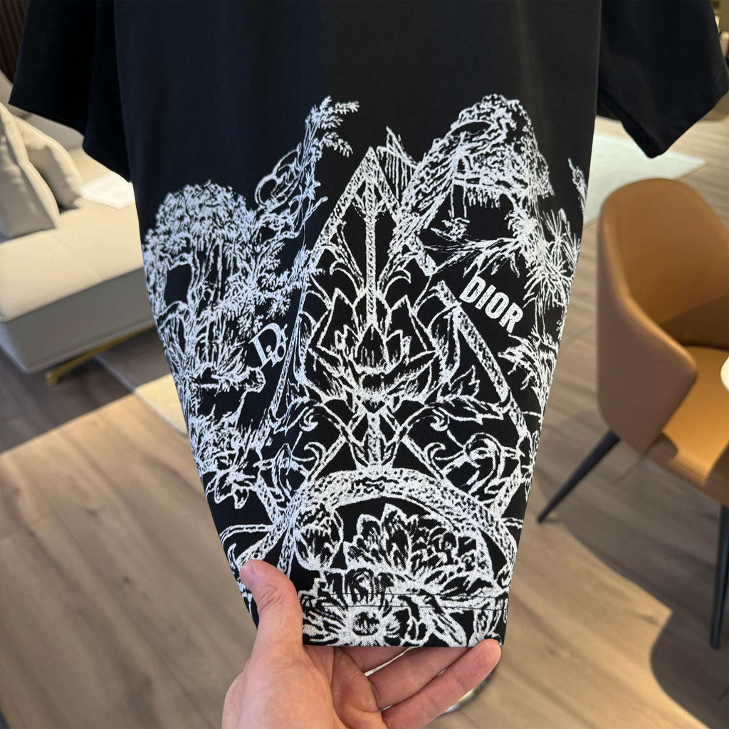26ss new embroidered short sleeved shirt